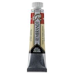 Rembrandt Artist Watercolors - Burnt Sienna, 20 ml tube