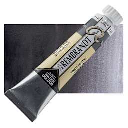 Rembrandt Artist Watercolor - Neutral Tint, 20 ml Tube and swatch