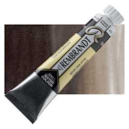 Rembrandt Artist Watercolor - Van Dyke Brown, 20 ml tube and swatch