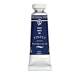 Grumbacher Finest Artists' Watercolor - Indigo, 14 ml tube