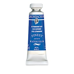 Grumbacher Finest Artists' Watercolor - Ultramarine Blue, 14 ml tube