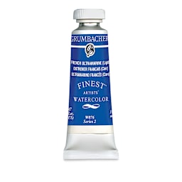 Grumbacher Finest Artists' Watercolor - French Ultramarine, 14 ml tube