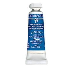 Grumbacher Finest Artists' Watercolor - Manganese Blue Hue, 14 ml tube