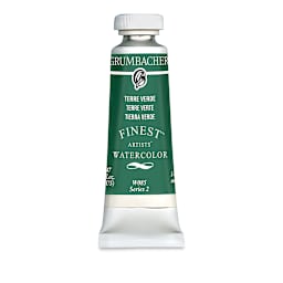 Grumbacher Finest Artists' Watercolor - Terre Verde, 14 ml tube