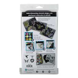 Yasutomo Pearlescent Paint & Stencil Kit (Back of package)