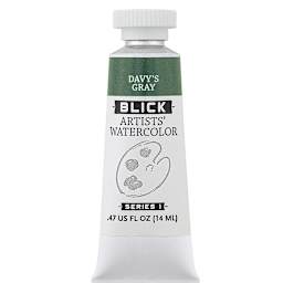 Blick Artists' Watercolor - Davy's Gray, 14 ml tube