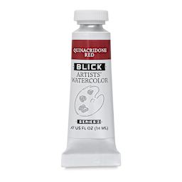 Blick Artists' Watercolor - Quinacridone Red, 14 ml tube