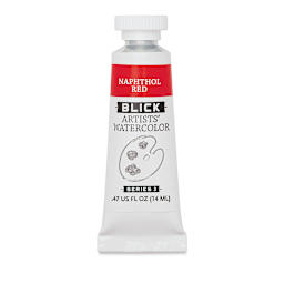 Blick Artists' Watercolor - Naphthol Red, 14 ml tube