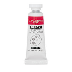 Blick Artists' Watercolor - Quinacridone Rose, 14 ml tube