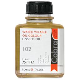 Cobra Water Mixable Linseed Oil Medium - 75 ml (2.5 oz)