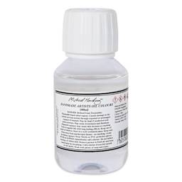 Michael Harding Refined Gum Turpentine Oil Medium - 100 ml back of bottle