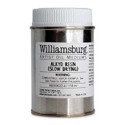 Williamsburg Artist Alkyd Resin - 4 oz Can