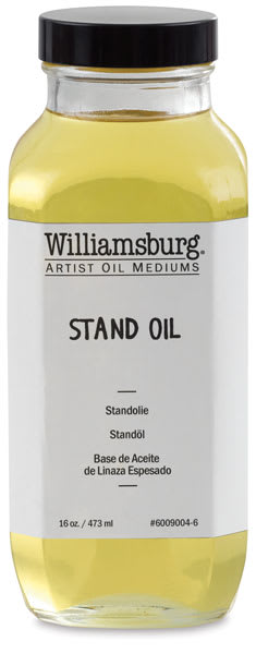 Williamsburg Stand Oil - Front of 16 oz bottle
