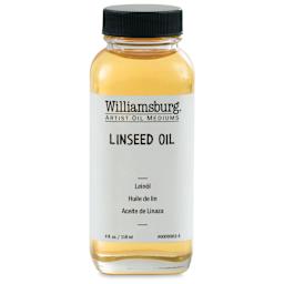Williamsburg Artist Linseed Oil - 4 oz bottle