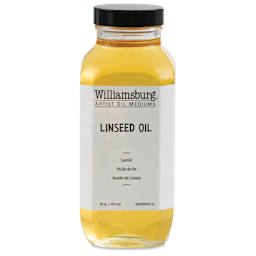 Williamsburg Artist Linseed Oil - 16 oz bottle
