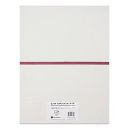 Yasutomo Traditional Japanese Watercolor Pans - Set of 12, Round Pans, Assorted back of package