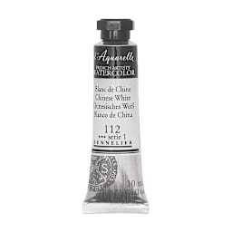 Sennelier French Artists' Watercolor - Chinese White, 10 ml, Tube