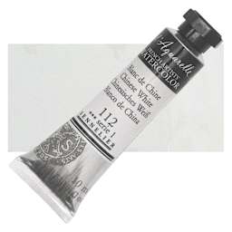 Sennelier French Artists' Watercolor - Chinese White, 10 ml, Tube and swatch