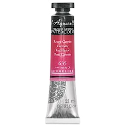 Sennelier French Artists' Watercolor - Carmine, 21 ml, Tube