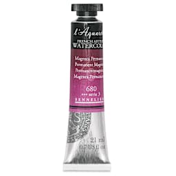 Sennelier French Artists' Watercolor - Permanent Magenta, 21 m, Tube