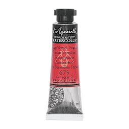 Sennelier French Artists' Watercolor - French Vermilion, 10 ml, Tube
