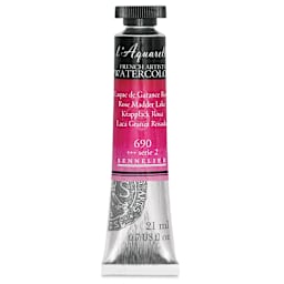 Sennelier French Artists' Watercolor - Rose Madder Lake, 21 ml Tube