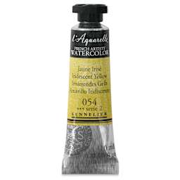 Sennelier French Artists' Watercolor - Iridescent Yellow, 10 ml Tube