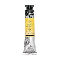 Sennelier French Artists' Watercolor - Yellow Sophie, 21 ml Tube