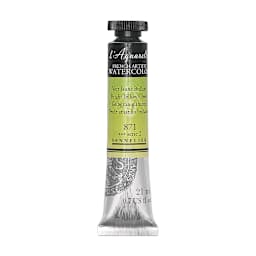 Sennelier French Artists' Watercolor - Bright Yellow Green, 21 ml, Tube