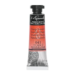 Sennelier French Artists' Watercolor - Sennelier Orange, 10 ml Tube
