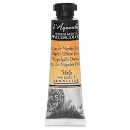 Sennelier French Artists' Watercolor - Naples Yellow Deep, 10 ml, Tube