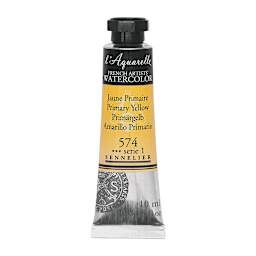 Sennelier French Artists' Watercolor - Primary Yellow, 10 ml, Tube