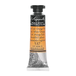 Sennelier French Artists' Watercolor - Cadmium Yellow Orange, 10 ml, Tube
