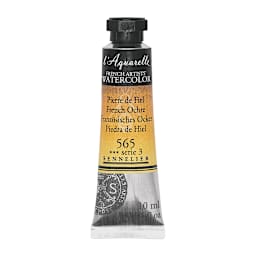 Sennelier French Artists' Watercolor - French Ochre, 10 ml, Tube