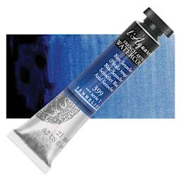 Sennelier French Artists' Watercolor - Blue Sennelier, 21 ml, Tube and swatch