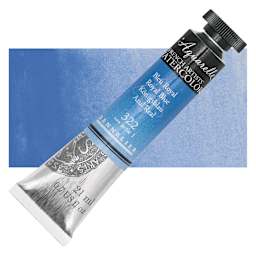 Sennelier French Artists' Watercolor - Royal Blue, 21 ml Tube and swatch