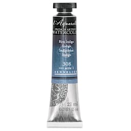 Sennelier French Artists' Watercolor - Indigo, 21 ml, Tube