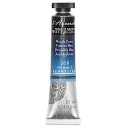 Sennelier French Artists' Watercolor - Prussian Blue, 21 ml Tube