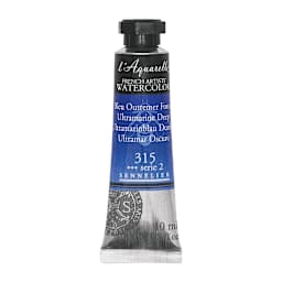 Sennelier French Artists' Watercolor - Ultramarine Deep, 10 ml Tube