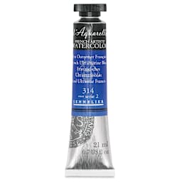 Sennelier French Artists' Watercolor - French Ultramarine Blue, 21 ml, Tube