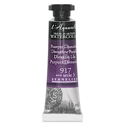 Sennelier French Artists' Watercolor - Dioxazine Purple, 10 ml, Tube