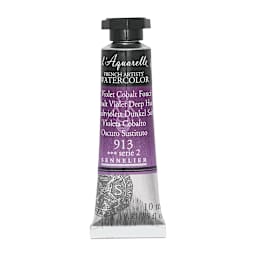 Sennelier French Artists' Watercolor - Cobalt Violet Deep Hue, 10 ml, Tube