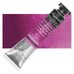 Sennelier French Artists' Watercolor - Cobalt Violet Light Hue, 21 ml, Tube and swatch