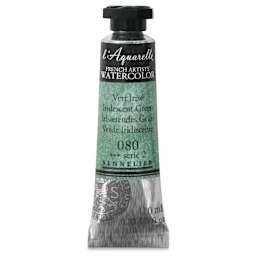 Sennelier French Artists' Watercolor - Iridescent Green, 10 ml Tube