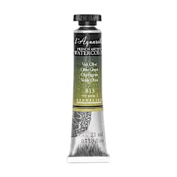 Sennelier French Artists' Watercolor - Olive Green, 21 ml, Tube