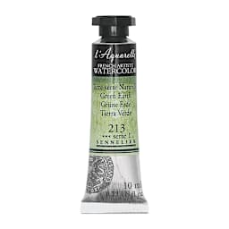 Sennelier French Artists' Watercolor - Green Earth, 10 ml, Tube