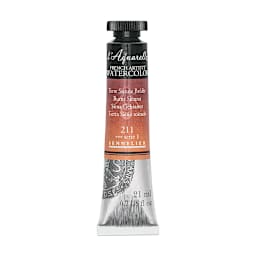 Sennelier French Artists' Watercolor - Burnt Sienna, 21 ml, Tube