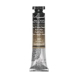 Sennelier French Artists' Watercolor - Raw Umber, 21 ml Tube