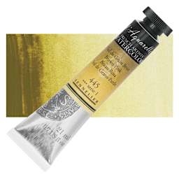 Sennelier French Artists' Watercolor - Brown Pink, 21 ml, Tube and swatch