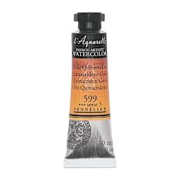 Sennelier French Artists' Watercolor - Quinacridone Gold, 10 ml Tube